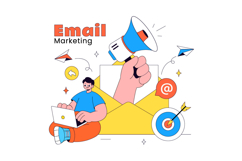 10 Email Marketing Illustration Product Image 4