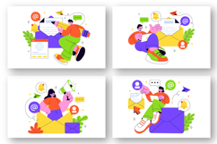 10 Email Service Illustration Product Image 2