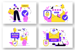 10 Email Verification Vector Illustration Product Image 3