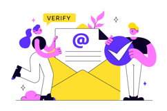 10 Email Verification Vector Illustration Product Image 4