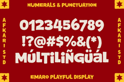 Emaro - Playful Display Font Product Image 11