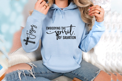 Embodying the spirit of salvation Sleeve SVG Design Product Image 3