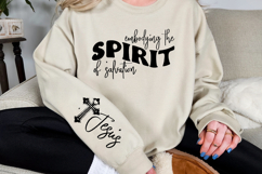 Embodying the spirit of salvation Sleeve SVG Design Product Image 2