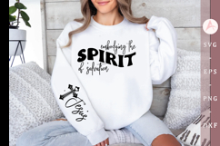 Embodying the spirit of salvation Sleeve SVG Design Product Image 1