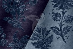 Embossed Blue Velvet Textures Product Image 3