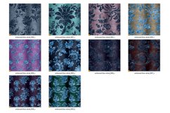 Embossed Blue Velvet Textures Product Image 2