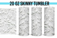 Seamless Embossed Tumbler - 20 oz Straight Tumbler PNG Product Image 1