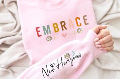 Embrace Sleeve SVG Design, Encouragement SVG Product Image 3
