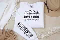Embrace the adventure of entrepreneurship Sleeve SVG Product Image 3