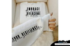 Embrace The Challenge Sleeve SVG, Inspirational SVG Design Product Image 3