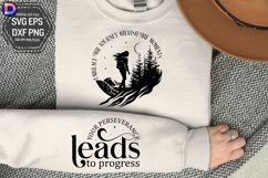 Embrace the journey cherish the Sleeve SVG Product Image 1