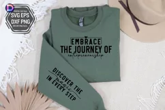 Embrace the journey of entrepreneurship Sleeve SVG Product Image 3