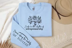 Embrace the rhythm of entrepreneurship Sleeve SVG Product Image 2