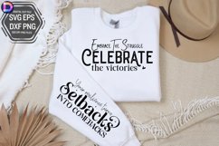 Embrace the struggle Sleeve SVG, Motivational Sleeve SVG Product Image 3