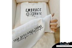 Embrace The Struggle Sleeve SVG, Inspirational SVG Design Product Image 2