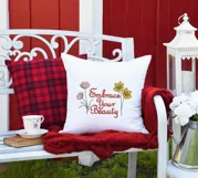 Embrace your beauty embroidery design, wildflowers design Product Image 3