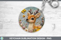GorgeousEmbroider Keychain design.