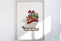 Embroidered Christmas Clipart Product Image 5