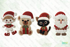 Embroidered Christmas Clipart Product Image 1