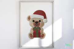 Embroidered Christmas Clipart Product Image 5