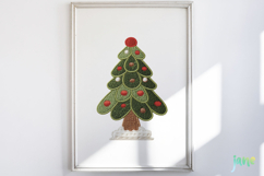 Embroidered Christmas Clipart Product Image 5