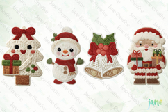 Embroidered Christmas Clipart Product Image 1