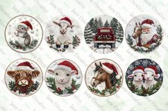 Embroidered Christmas Farm Ornament Bundle Product Image 3
