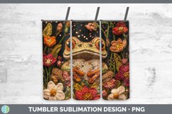 GorgeousEmbroidered Tumbler design.