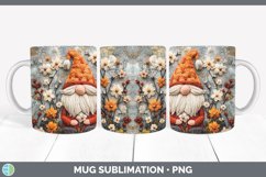 GorgeousEmbroidered Mug Wrap design.