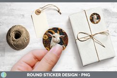 GorgeousEmbroidered Stickers design.