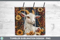 GorgeousEmbroidered Tumbler design.