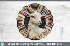 GorgeousEmbroidered Wind Spinner design.