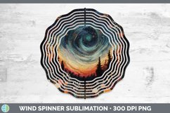 GorgeousEmbroidered Wind Spinner design.