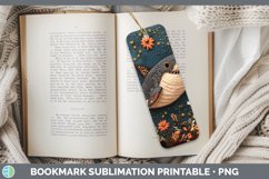 GorgeousEmbroidered Bookmark design.