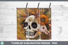 GorgeousEmbroidered Tumbler design.