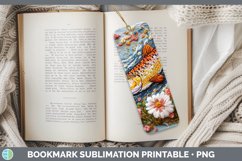 GorgeousEmbroidered Bookmark design.