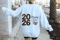 Faux Embroidery NYE 2026 PNG Product Image 5