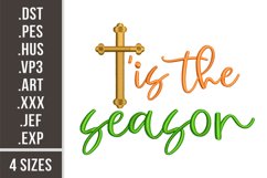 T'is The Season | Christmas Embroidery Design Product Image 1