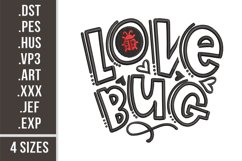Love Bug | St. Valentine's Day Embroidery Product Image 1