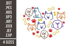 Dogs Heart | Pets Embroidery Product Image 1