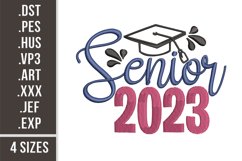 Senior 2023 | School Embroidery Product Image 1