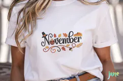 Embroidery Calendar Months Of The Year Clipart Product Image 2
