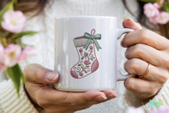 Embroidery Christmas Bundle Clipart Product Image 4