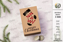 Embroidery Gift Boxes Bundle Lasercut. Christmas box SVG Product Image 14