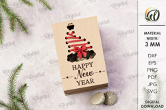 Embroidery Gift Boxes Bundle Lasercut. Christmas box SVG Product Image 7