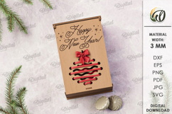 Embroidery Gift Boxes Bundle Lasercut. Christmas box SVG Product Image 8