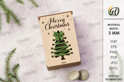 Embroidery Gift Boxes Bundle Lasercut. Christmas box SVG Product Image 11