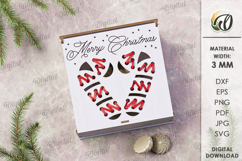 Embroidery Gift Boxes Bundle Lasercut. Christmas box SVG Product Image 12