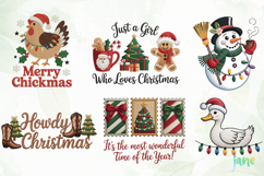 Embroidery Christmas PNG Sublimation Product Image 9