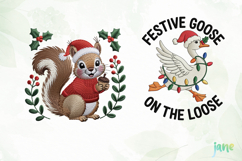 Embroidery Christmas PNG Sublimation Product Image 6